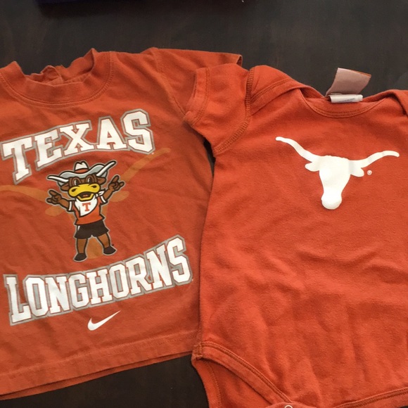 Nike Other - BUNDLE - 2 ITEMS - 12M Texas Longhorns Tops